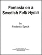 Fantasia on a Swedish Folk Hymn Orchestra sheet music cover